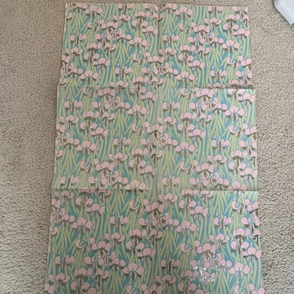 VTG Wrapping Paper Sheets All Occasion Gift Flat Wrap Pink 30”x20”